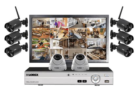 LW1662MDW HD 6 Wireless Cameras 2 Wired Cameras 16 Channel DVR and ...