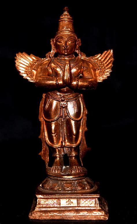 Lord Garuda the Vahana of Lord Vishnu in Pure Copper | Etsy