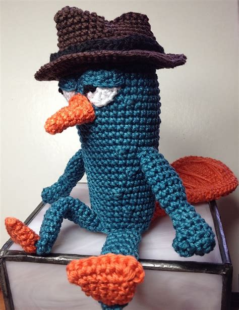 Perry the Platypus pattern by Daphna Vamos | Perry the platypus ...