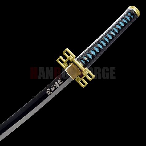 Hand Forged Muichiro Tokito Sword from Demon Slayer - Hanbon Forge