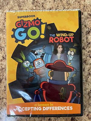 Gizmo Go NEW DVD #5 The Wind Up Robot Accepting Differences Superbook ...