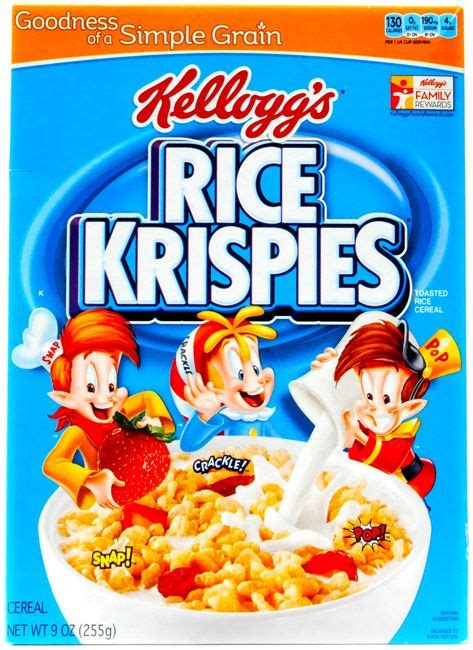 rice krispies cereal box - Google Search | Rice krispies, Kelloggs rice ...