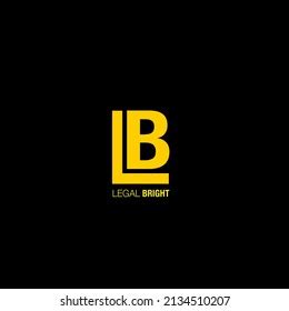 Logo Lb Black Background Stock Illustration 2134510207 | Shutterstock