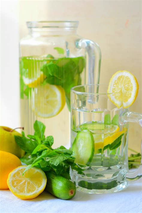 Lemon Cucumber Detox Water Recipe by Archana's Kitchen