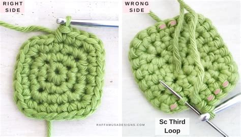 What is the Third Loop of a Single Crochet? • RaffamusaDesigns