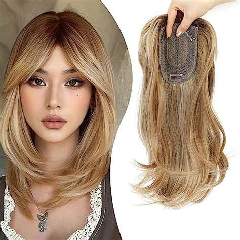 Ms Taj 14 Inch Hair Topper Long Layered Hair Toppers for Women ...