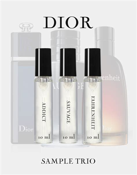 Christian Dior Collection (Dior Sauvage EDP, Dior Fahrenheit EDT, Dior ...