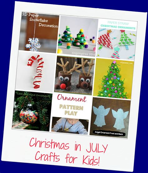 Christmas in July Crafts • The Preschool Toolbox Blog