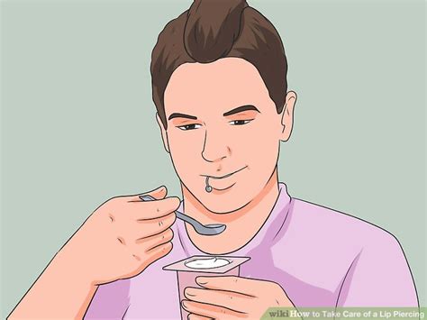 How to Take Care of a Lip Piercing (with Pictures) - wikiHow