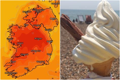 Irish weather forecast - new chart shows temperatures set to reach at ...