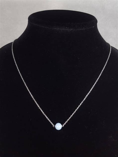 Angelite Necklace Angelite Jewelry Angelite Choker Necklace - Etsy