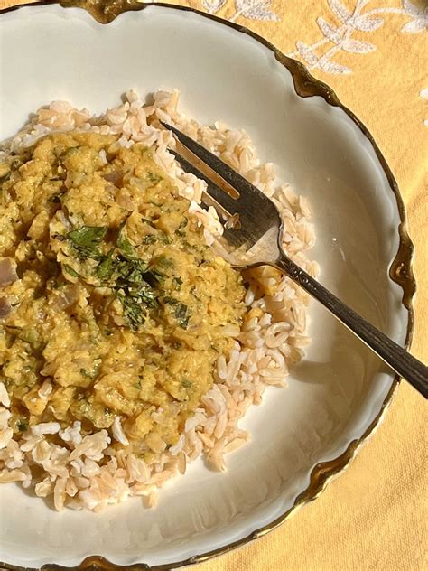 Masoor Daal Recipe (Red Lentils with Cilantro and Mint)— Lake Isle ...