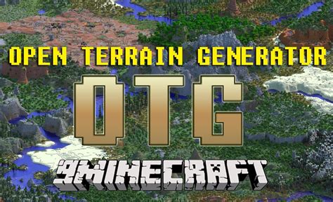 Open Terrain Generator Mod 1.16.5, 1.12.2 (Generate Anything ...