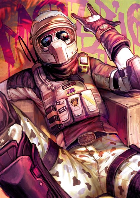 Pin by saba parkinashvili on Rainbow in 2020 | Rainbow six siege art ...