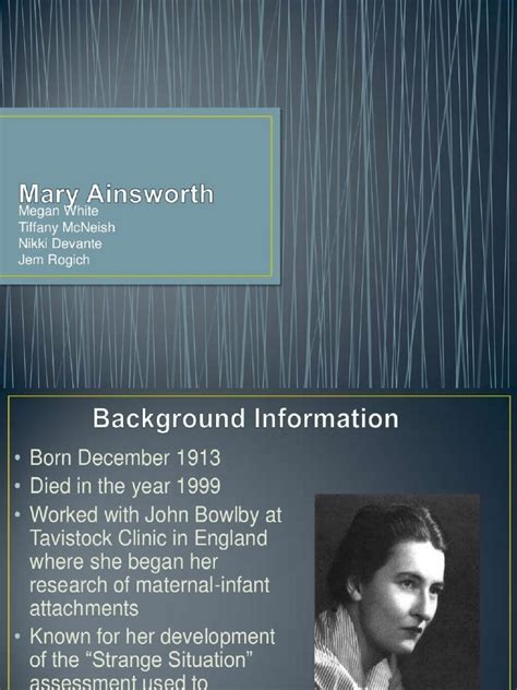 Mary Ainsworth | PDF