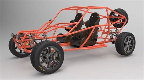 Offroad Buggy - SOLIDWORKS 3D CAD Model