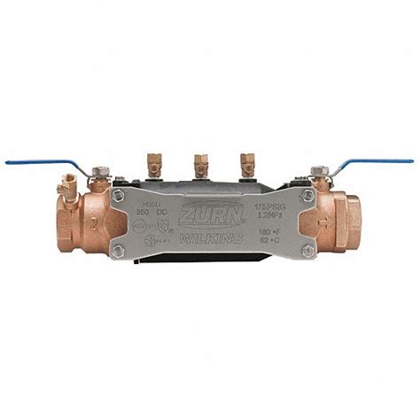 ZURN WILKINS, 350, 2 in Pipe Size, Backflow Preventer - 454N94|2-350 ...