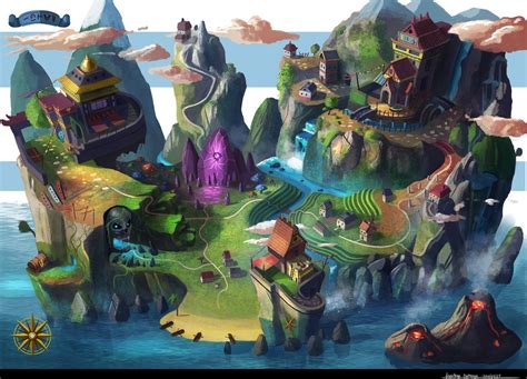 Game Map | Environmental art, Environment concept art, Game art