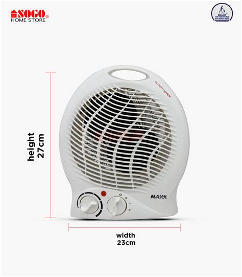 MAXX Electric Fan Heater (MX-117)