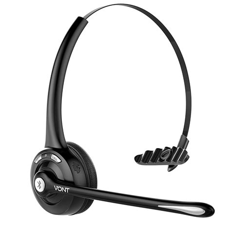 Bluetooth Headset with Microphone, Wireless Office Headset, Portable ...