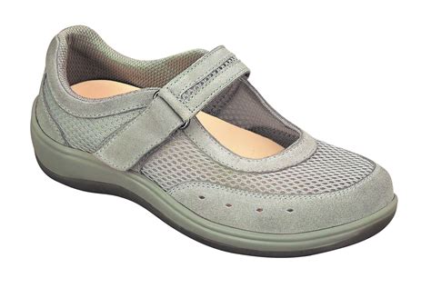 Orthofeet 851 Chattanooga Women's Mesh Mary Jane | Diabetic Shoes ...