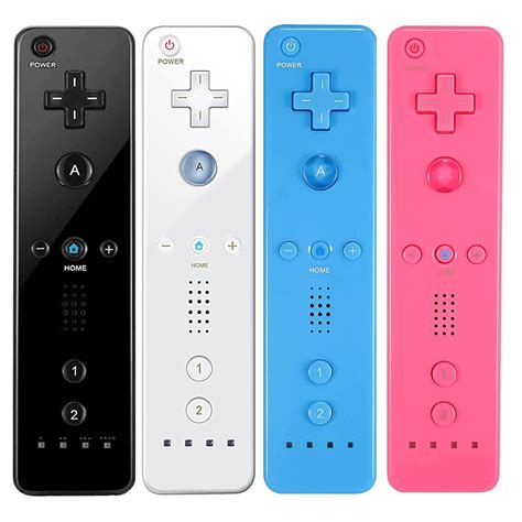 Bonadget 4 Pack Wii Remote Controller, Wii Games Wireless Controller ...