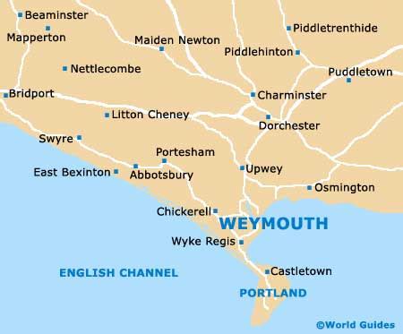 Weymouth Maps and Orientation: Weymouth, Dorset, England