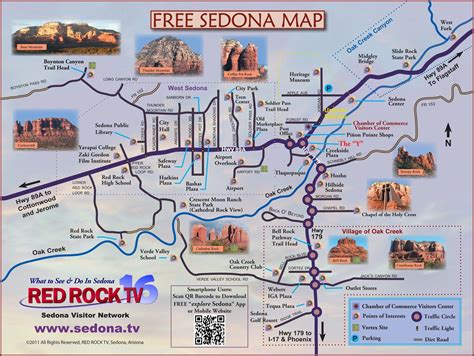 Map Of Sedona Arizona Hotels - map : Resume Examples #MoYoe172ZB