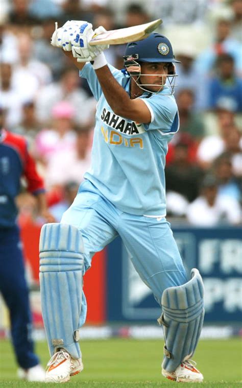 Sourav Ganguly places one through the off side | ESPNcricinfo.com