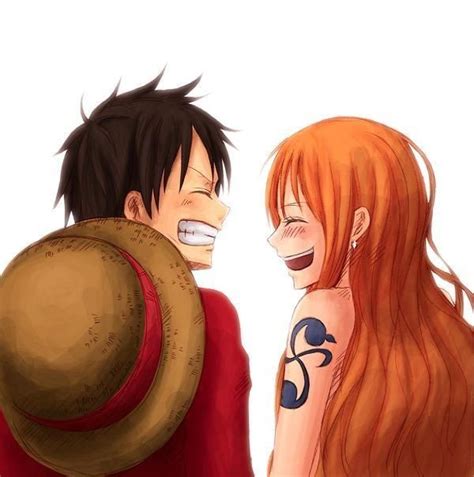 Monkey D. Luffy and Nami | One piece luffy, One piece pictures, One ...