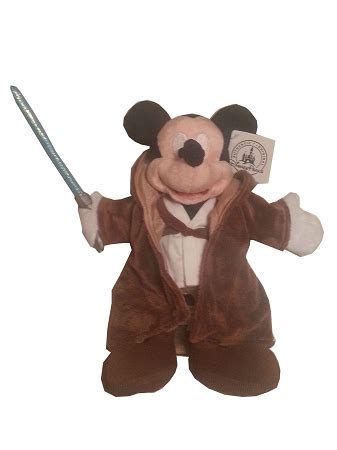 Disney Plush - Star Wars - Jedi Mickey Mouse - 12"-Plush-921