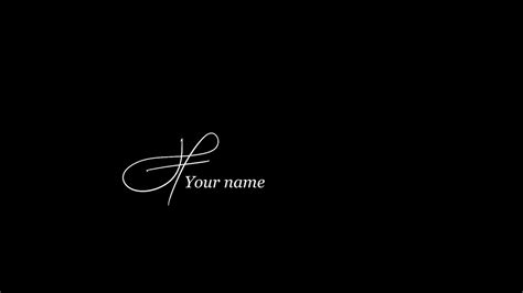 F LETTER SIGNATURE DESIGN - YouTube