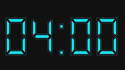 4 minute timer with alarm sound at the end. 4 minute countdown - YouTube