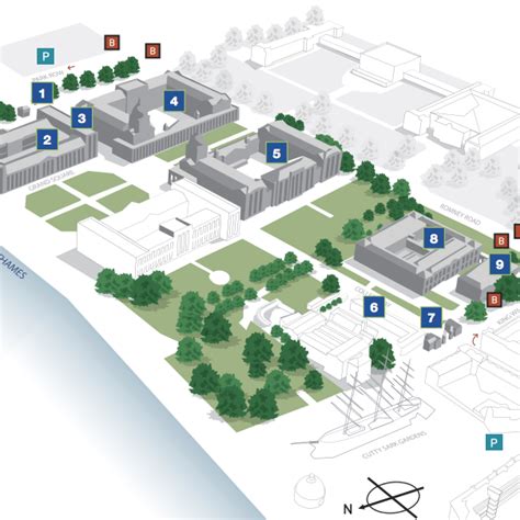 Middlesex University Campus Map - Fulvia Christabel