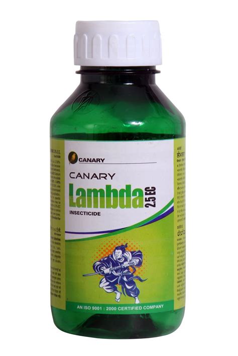 Lambda Cyhalothrin 2.5 % EC, for Agriculture, Canary Agro Chemicals ...