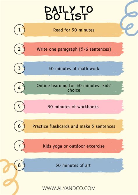 Tips for Distance Learning - Aly & Co.