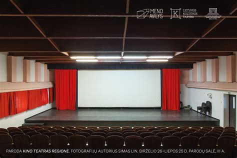 Meno Avilys | Photography exhibition “Cinemas in the Region”