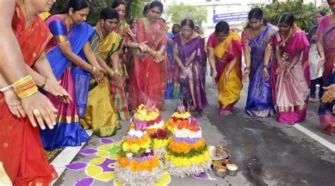 Festivals & Events News | Bathukamma festival is celebrated in ...