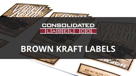 Brown Kraft Labels For A Natural Label Look | Custom Label Blog