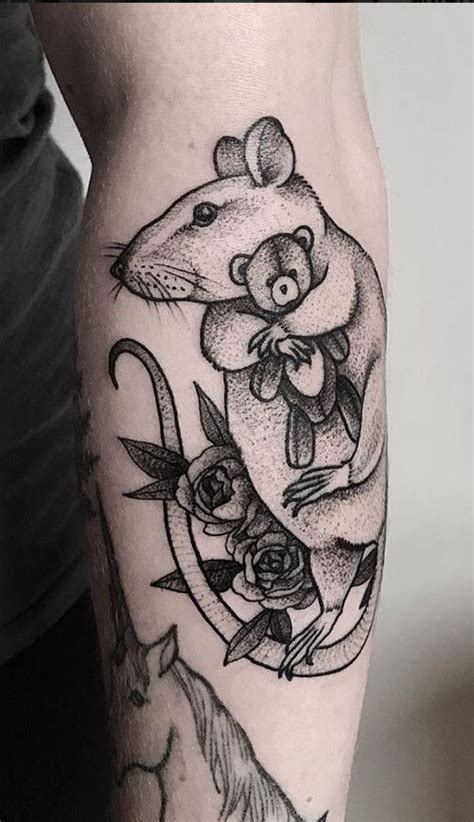 Chinese Zodiac rat tattoos | Mouse tattoos, Rat tattoo, Tattoos