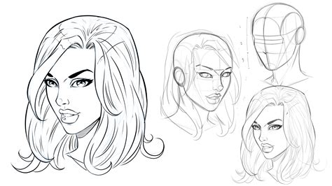 How To Draw Female Face Comic Style : Fundamentals Tutsplus Distances ...