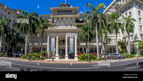 Moana hotel waikiki oahu hawaii hi-res stock photography and images - Alamy