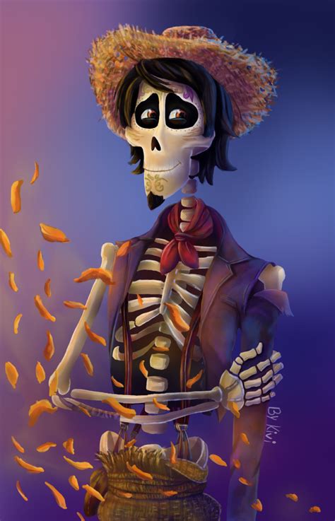 Hector Rivera of Land of the Dead from Coco | Disney fan art, Coco, Hector