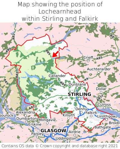 Where is Lochearnhead? Lochearnhead on a map