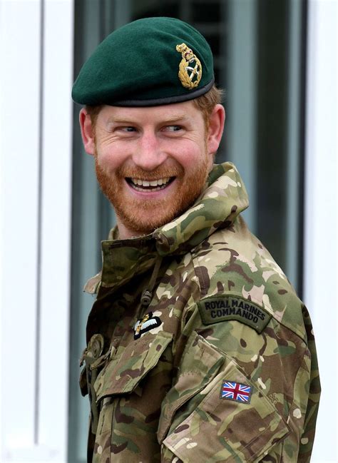 Prince Harry Looks Handsome in Military Uniform in New Photos