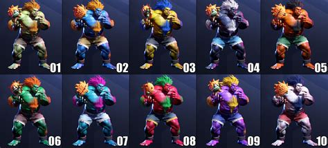 Street Fighter 6 Blanka costumes and colors 2 out of 3 image gallery