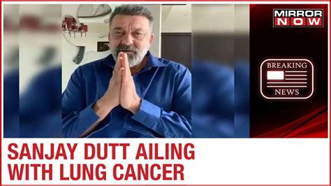 Sanjay Dutt diagnosed with Lung Cancer, says, 'Do not speculate my illness'