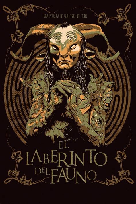 Pan's Labyrinth (2006) Poster | Laberintos, Carteles de cine, Carteles ...