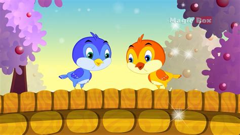 Two Little Dicky Birds - English Nursery Rhymes - Cartoon And Animated ...