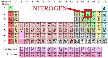 Nitrogen Periodic Symbol